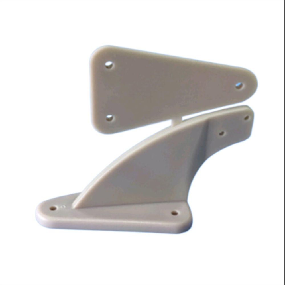 DAYUDDRICAR Airplane Part, 5 Pcs Airplane Control Horns Without Screws 2 Hole Kit Spare Part RC Airplanes Parts Electric Planes Foam Model Accessories (Color : 60 * 30mm)