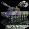 POCO DIVO Leopard 2A6 German MBT Tank, 1/16 RTR RC War Panzer, Heng Long 3889 S Edition Metal Suspension Upgrade Steel Gear, Airsoft Battle Infrared Fighting, Smoke Sound Light Recoil Military Model view 1