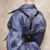 1/6 Scale Female Clothes, Female Silk Shirt Pajamas Tops Belt Clothes Accessory for 12inch PH TBL Action Figure Body (1pc Black No.3 Belt) view 3