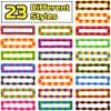 23 Pack 24 Links Wacky Tracks Snap and Click Fidget Toys,Fidget Snake Toy for Party Favors,Plastic Chains Finger Sensory Toys,Stress Relief Toys for Kids view 2