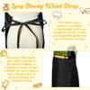 R HORSE 2Pcs Kid Apron and Chef Hat Set Adjustable Children Black Kitchen Apron Dress up Role Play Chef Toy Cooking Baking Painting and Training Kits Kid Funny Cooking Gift Birthday Gift for Kids view 4