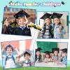 Silipull 48 Pcs 4.2'' Mini Bubble Wands Bubbles Party Favors Birthday Party Supplies Favor Decorations for Gift Back to School Goodie Bag, Contains Liquid(Graduation) view 4