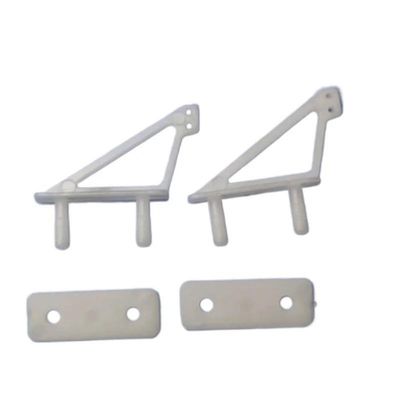 VERBANA Airplane Part 10 Pcs Airplane Nylon Twin Needle Pin Horns 2 Hole Kit Spare Part for RC Airplanes Parts Electric Planes Foam Model Accessories