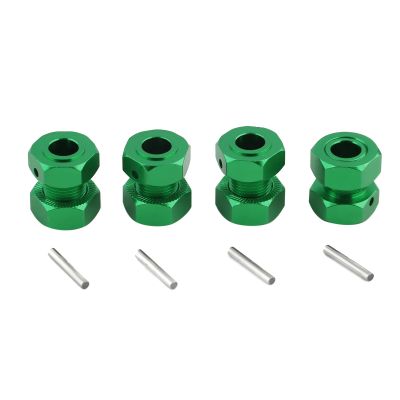 4 * 17mm Hex Wheel Hubs Adapter Nuts Replacement for ARRMA 1/8 6S KRATON Outcast RC Car