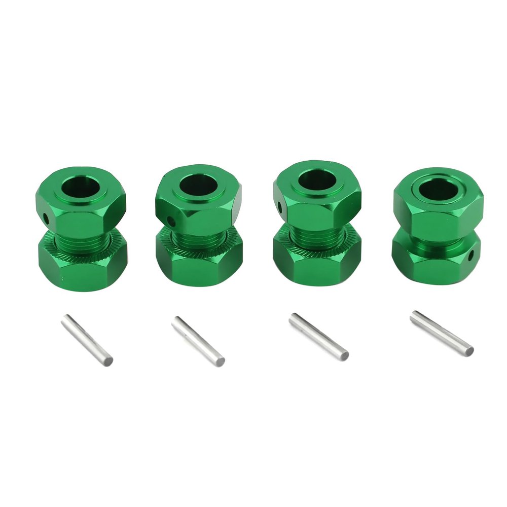 4 * 17mm Hex Wheel Hubs Adapter Nuts Replacement for ARRMA 1/8 6S KRATON Outcast RC Car