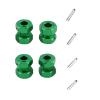 4 * 17mm Hex Wheel Hubs Adapter Nuts Replacement for ARRMA 1/8 6S KRATON Outcast RC Car view 4