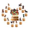 25 Dachshund Cake Toppers - Dachshund Dog Cake Decorations for Parties & Birthdays view 1