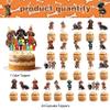 25 Dachshund Cake Toppers - Dachshund Dog Cake Decorations for Parties & Birthdays view 2