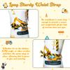 R HORSE Kid Apron and Chef Hat Set- 2Pcs Adjustable Vehicle Children Kitchen Apron Dress up Role Play Chef Toy Kid Funny Cooking Birthday Gift for Kids Cooking Baking Painting and Training view 4