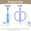 ZOEDO Baby Teething Toys, Remote Control Shape Teething Toys, Cell Phone Teether for Babies, Toy Chew for Babies 3-24 Months, BPA Free & Refrigerator Safe view 3