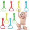 8Pcs Pull Up Rings - Baby Walking Exercises Assistant - Bed & Crib Stand Up Rings (4 Colors) view 1
