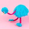 3 Days Local Delivery Ostrich Marionette Puppet,Ostrich String PuppetExercise Hand-Brain BalanceMarionette PuppetsExercise Children's Coordination Ability (Blue Ostrich) view 2