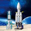 Vilbocr 69-Piece Rocket Ship Building Blocks Set | STEM Educational Space Toy for Kids Ages 6-12 | Creative Construction Kit for Solo & Group Play | Compatible with Major Brands view 4