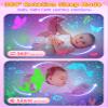 PIKOY Night Light for Kids, 90 Modes+6 Films+Dimmer+Timer+Remote Kids Night Light Projector, Rechargeable Built-in Battery+360 Silent Rotation Butterfly/Princess/Mermaid Room Decor,Girl Toys/Gifts view 3