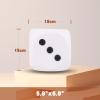 Anboor 5.9'' Large Foam Dice Squishies Jumbo Dice for Classroom Game Dice Kids Toys Collection Decorative Props(White) view 2
