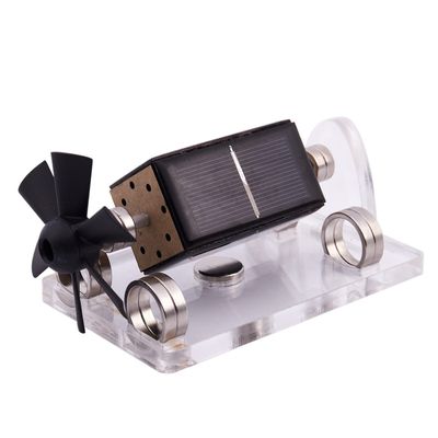Luejnbogty Solar Magnetic Levitation Model Levitating Mendocino Motor Educational Model St41, 130*76*75mm, Black, 233553