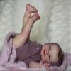 cosheng 24 Inch Lifelike Reborn Baby Dolls Beautiful Girl Toddler Reborn Doll Soft Vinyl Silicone Baby Dolls Toy for Kids Age 3+ view 4