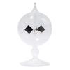 Luejnbogty Clear Solar Power Radiometer Sun Light Energy Spinning Vanes Glass Radiometer Science Educational Light Mill, Transparent, 240641 view 1