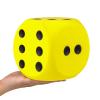 Anboor 5.9'' Large Foam Dice Squishies Jumbo Dice for Classroom Game Dice Kids Toys Collection Decorative Props(Yellow) view 1