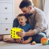 Anboor 5.9'' Large Foam Dice Squishies Jumbo Dice for Classroom Game Dice Kids Toys Collection Decorative Props(Yellow) view 3