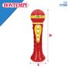 Bontempi | StarMic Karaoke - Microphone with Light Effects for Vera Star Performances, Red, 60x195x60mm view 3
