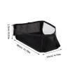 Abaodam Baby Stroller Mesh Bag Stroller Organizer Mesh Net Side Sling Car Storage Diapers Universal Storage Basket Oxford Cloth view 2