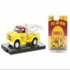 M2 1970 Chevy C60 Tow Truck Yellow with Red Top and Yellow Interior Shell Oil Limited Edition to 7800 Pieces Worldwide 1/64 Diecast Model Car 31500-HS45 view 1