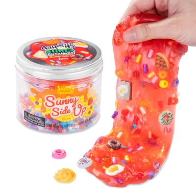 Crazy Aaron's Slime Charmers - Sunny Side Up - Vibrant Red Water Slime, Sensory Toys for Kids - Creative and Endless Fun, Stress Relief Therapy, Gifts for Girls and Boys - Made in USA