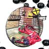 Crawfish Drunk Bourbon Street Mardi Gras Necklace Cajun Carnival Festival New Orleans view 2