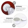 SAFIGLE 2pcs Wall Guard Protector for Doorways Damage Wall Bumper Cup for Safety Stairs Pet Gates Design Backing to Prevent Scuffs view 4