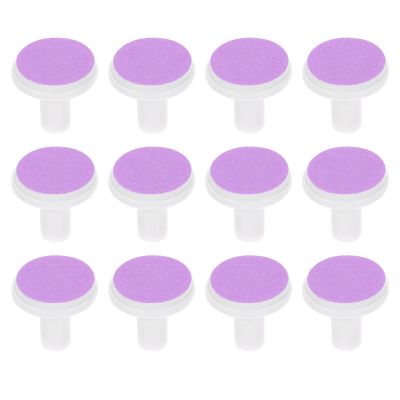 POPETPOP Baby Nail File Replacement Pads 12Pcs Electric Nail Grinding Heads Safe Infant Trimmer Accessories Compatible with Standard Files 0.70 Inch