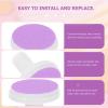 POPETPOP Baby Nail File Replacement Pads 12Pcs Electric Nail Grinding Heads Safe Infant Trimmer Accessories Compatible with Standard Files 0.70 Inch view 4