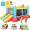 Bounce House, Inflatable Bounce House for Kids 3-12, Bouncy House with 2 Slides for Outdoor Backyard/Indoor, Bouncy Castle, Jump House for Toddlers Kids Party view 1