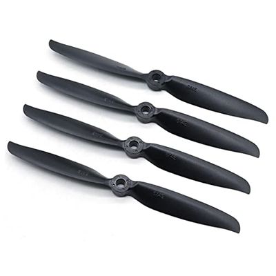 10pcs/lot 6040 6x4 6x4E Propellers Glass Fiber & Nylon Props Fit 2450 Hihg Speed Brushless Motor for RC Airplane Quadcopter (Color : Grey 6040)