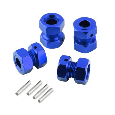 4X Metal 17mm Wheel Hex Hub Adapter Nut for ARRMA 1/8 6S KRATON Outcast RC Car Spare Part Accessory