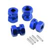 4X Metal 17mm Wheel Hex Hub Adapter Nut for ARRMA 1/8 6S KRATON Outcast RC Car Spare Part Accessory view 2