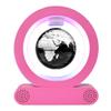 BEBEVOGUE Personalized Magnetic Levitation Floating Globe with LED Light Anti Gravity Bluetooth Speaker World Map for Office Home Desk Gadget Decor Cool Birthday Gift for Men Kids Boss Boys (Silver) view 1