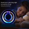 BEBEVOGUE Personalized Magnetic Levitation Floating Globe with LED Light Anti Gravity Bluetooth Speaker World Map for Office Home Desk Gadget Decor Cool Birthday Gift for Men Kids Boss Boys (Silver) view 3