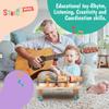 Stoie's Owl Drum Set for Babies and Toddlers, Wooden Percussion Musical Instruments for Kids, Eco Friendly, Montessori Educational Toy for Girls and Boys view 4