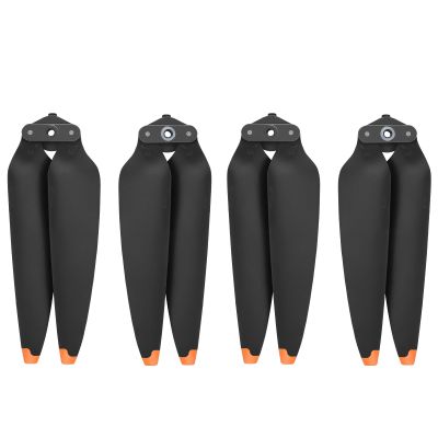 ABZEKH Drone Accessories Low-Noise Propellers for DJI Air 3 Drone Color Props for Blade Light Weight Wing Fans Propeller Case for DJI Air 3v Drone Accessories (Color : 4 pcs Orange)