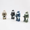 MaozyHomie Toy Soldiers Figures Black Bomb Disposal Suit Armor E.O.D Suit Toys Military Equipment Custom Minifigure Compatible with Mini Figure of Major Brand, 3 Years Old and up view 4