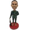 Custom Bobble-Heads Figurine Customized Doll, Custom Bobble Head Marine, Bobble Head Figures Handmade Personalized Sculpture Gift for Marine view 1