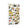 Funny Cool Cartoon 1-Gang Blank Wallplate Jumbo Size Outlet and Light Switch Cover Kid Boy Decorative Switch Face Plate Cover view 1