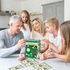 Adevena Electronic Piggy Bank, Mini ATM Password Money Bank Cash Coins Saving Box for Kids, Cartoon Safe Bank Box Perfect Toy Gifts for Boys Girls (Camouflage Green) view 2