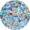100 PCS Manatee Stickers, Manatee Party Favors Birthday Decorations Supplies Gifts Waterproof Vinyl Stickers for Water Bottle Laptop view 2