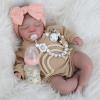 KSBD Lifelike Reborn Baby Dolls-20 inch Sleeping Realistic Newborn Baby Dolls, Soft Cloth Body with Feeding Toy for Kids Age 3 + view 1