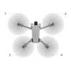 CHICHIYANG Landing Gear Leg (4Pcs) Quick Release Height Extender Protector Leg Holder for DJI Mini 3 Pro Drone view 3