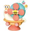 Toyvian 5-in-1 Table Suction Baby Toy with and Rattle for Toddlers - Montessori Activity Toy for High Chairs and Feeding Tables 6.69X4.72X2.56 Inches view 1
