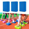 3X Stepping Stone Balancing Stone Toddlers Steps Balance Classroom School Coordination Game Balance Playing Stones Bricks, Dark Blue view 2