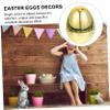 10pcs Opening Toy Eggs Egg Ornaments Eggs Adornments Decorative Easter Plastic Easter Decors Home Scene Adorns Chic Ornaments Party view 2